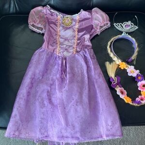 Disney Princess Rapunzel Costume for Kids with accessories